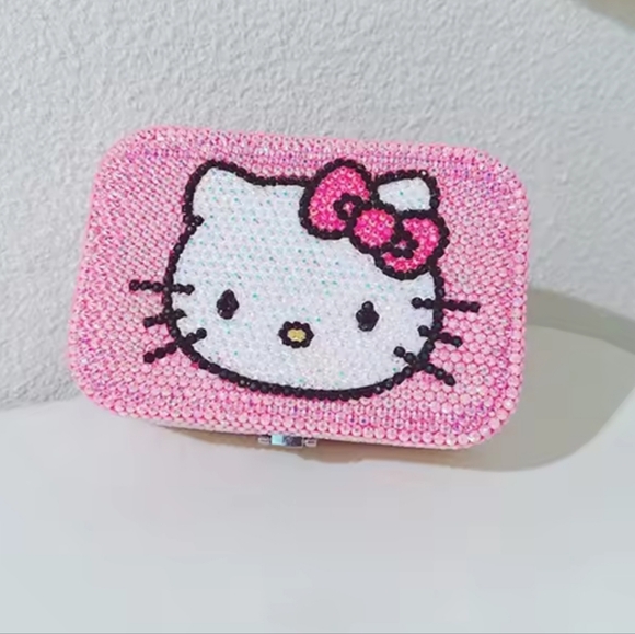 Hello Kitty Rhinestone Jewelry Box - Picture 13 of 15